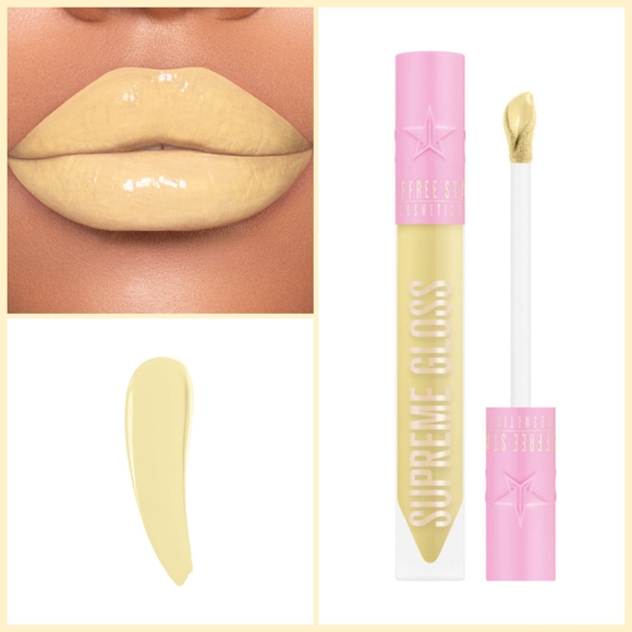 Jeffree Star Supreme Lip Gloss - Urethra- Pale Yellow - Picture 1 of 3